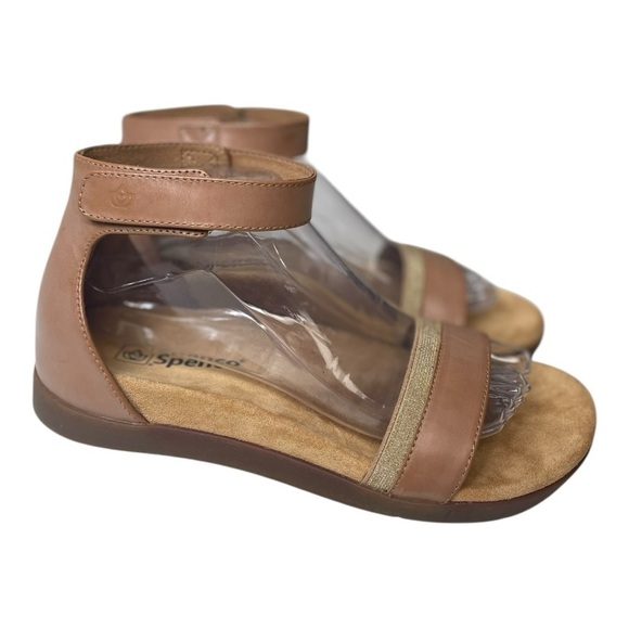 Spenco Women’s Jasmine Orthotic Arch Support Leather Sandals - Picture 1 of 9